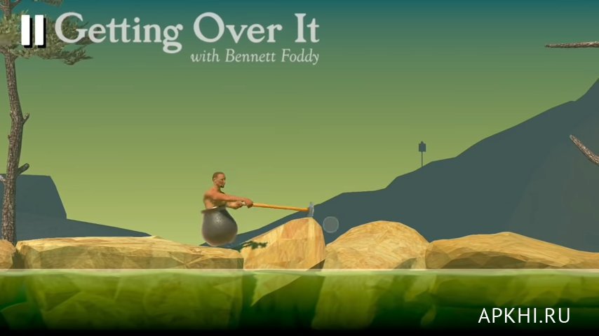 Getting Over It v 1.9.4 (Мод полная версия / все открыто) скачать